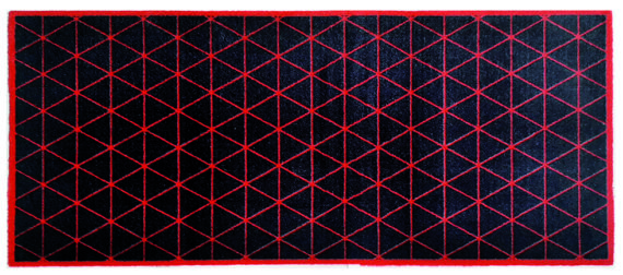 UNIVERSAL 029 RED TRIANGLES 67X150