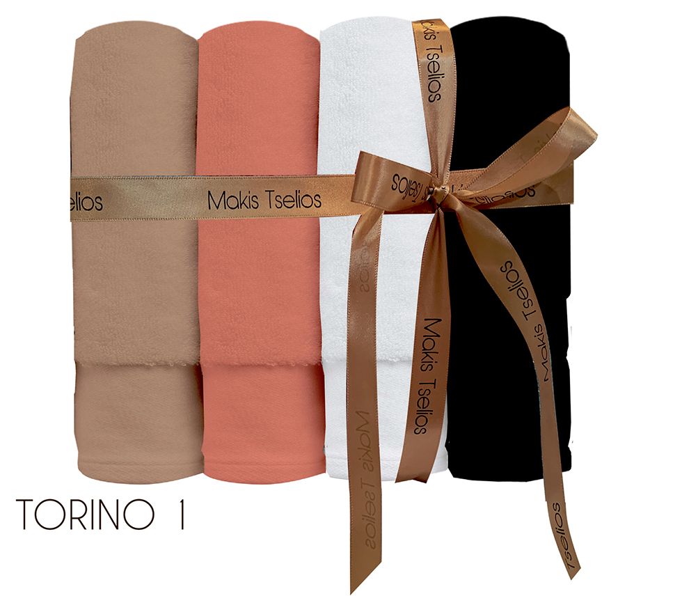 Makis Tselios Home Πετσέτα Προσώπου Torino 50x90εκ. 1 4τμχ Βάρους 530gr/m²
