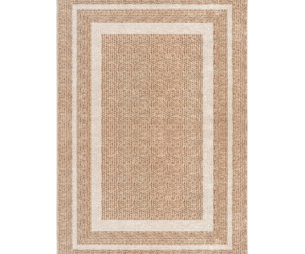 Beauty Home Χαλί Tropic Art 9138 133×190 Μπεζ,Λευκό