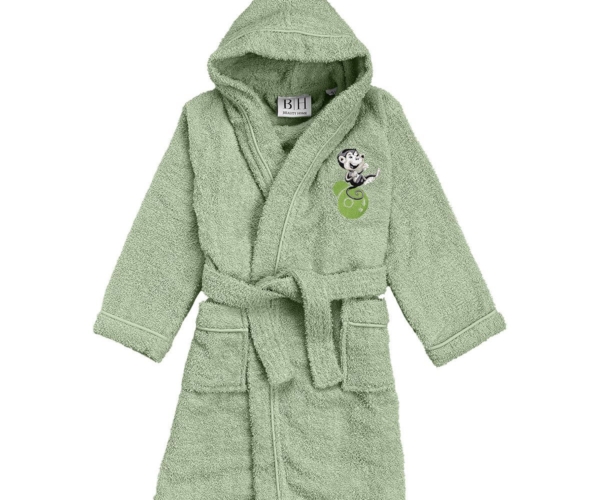 Beauty Home Μπουρνούζι βρεφικό-παιδικό Art 5415 2-3 ετών Βεραμάν