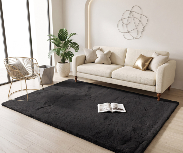 Beauty Home Σετ Κρεβ/ρας 3τμχ Rabbit Art 9644 Μαύρο